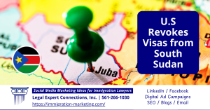 Immigration Law Marketing News about South Sudan Visas